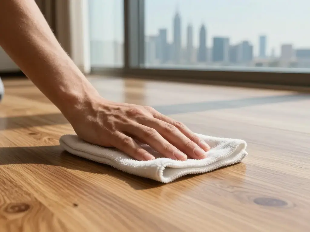 How to Remove Mildew from Hardwood Floors in Dubai