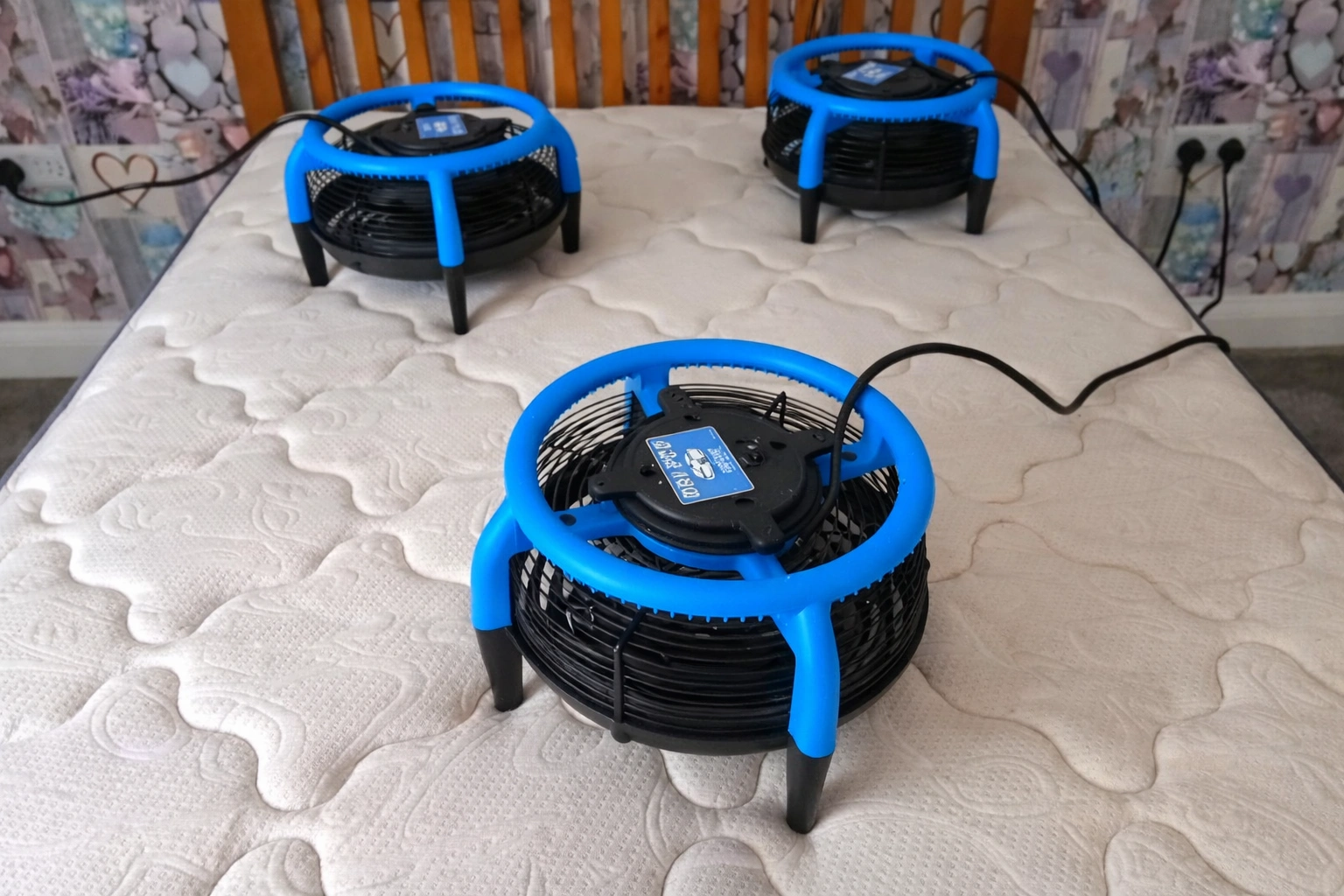 mattress cleaning in abu dhabi using air movers to speed up drying process