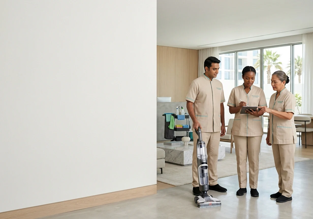 Experienced cleaning team providing reliable cleaning services in Al Khawaneej Dubai